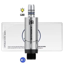 Dental Inner Water Air Motor Slow Speed Handpiece Parts AI-M204/M205 Non-LED Turbine Connector AI-M205LG LED Generator Series