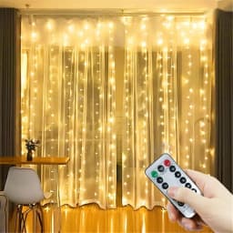 3/6M USB LED Curtain String Light Fairy Lights Garland Icicle Lights for Wedding Party Home Garden Decoration Valentine's Day