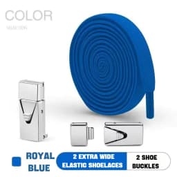 1Pair No Tie Shoe laces Elastic Laces Sneakers Boots Lock Shoelaces without ties Kids Adult 8MM Wide Rubber Bands Flat Shoelace