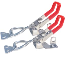 Heavy Duty Adjustable Toolbox Case Metal Toggle Latch Catch Clasp Quick Release Anti-Slip Clamp Hasps for Tools Storage