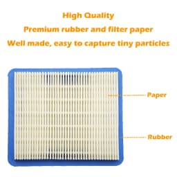 491588s Air Filter for Briggs and Stratton 491588 Toro 20332 Craftsman 3364 Premium Lawn Mower Air Cleaner