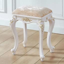 European American Style Dressing Stools Makeup Stool Soft Small Square Ottomans Household Chairs Princess Bedroom Nail Stools