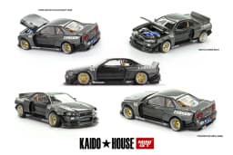 [PreSale] TSM Models Kaido House x MINI GT KHMG Fairlady Skyline 2000GT KPGC10 M3 E30 AE86 EF Silverado Opening Hood Model Car
