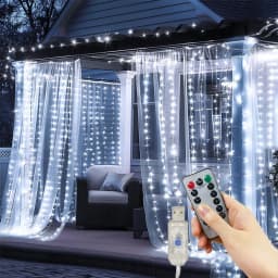 Remote Control USB Fairy Lights 3 4 6 Meters LED Curtain String Lights for Christmas Home Bedroom Decoration Festive Party