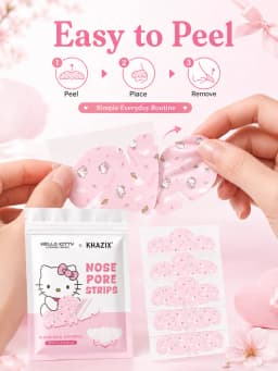 Nose Pore Cleansing Strips, Soft Fit Peel-Off Nose Patches for Daily Facial Skin Care
