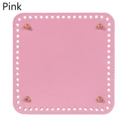 Square Bottom for DIY Knitted Bag PU Leather Bag Accessories Handmade Bottom DIY Crochet Bag Bottom Handbag Parts