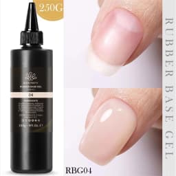 BORN PRETTY 250g Base and Super Top Coat Not Chip Peel Base Gel Glossy Shine Finish Soak off UV LED Drying Long Lasting UV Gel