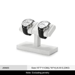 Oirlv Wrist Watch Stand Microfiber Watch Storage Rack Jewelry Bracelet Organizer Rack Bangle Watch Display Holder Showcase Rack