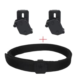 VULPO IPSC Belt & Left Right Speed Magazine Pouch Set Airsoft Competition Shooting Belt And Multi-Angle Rotation Mag Pouch