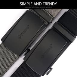 TUSHI New Tactical Belt Metal Automatic Buckle Quick Release Belt Alloy Casual Tooling Training Belt Men's Trousers Outdoor Belt