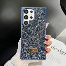 Luxury Rhinestone Diamond Phone Case For Samsung Galaxy S26 S25 Ultra S24 S23 Plus The Shiny Diamond Shockproof Protective Cover