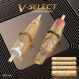 50pcs Mixed Sizes EZ V-Select Cartridge Tattoo Needle Kits RL RS M1 CM Disposable Tattoo Kits for Rotary Tattoo Pen