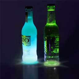 1/10/20/50PCS LED Coaster Lights Colorful Glowing Wine Bottle Stickers Mat Bar Wedding Party Lighting Decor  Wine Bottle Sticker