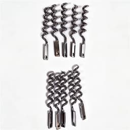 5pcs Replacement Stainless Steel Wine Opener Part With Countersunk Holes Metal Screw Corkscrew Wine Bottle Opener Insert Parts