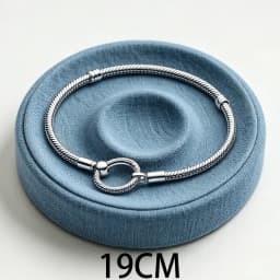 2026 New 925 Silver Heart Shaped Multi Winding Women's Tennis Sliding Bracelet Display Tool DIY Exquisite Charm Jewelry Gift