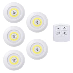 1/2/4/8/10 Super Bright LED Under Cabinet Light Wireless Remote Control Dimmable Wardrobe Night Lamp Home Bedroom Closet Kitchen