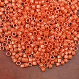 2.5mm Pearl Colour Antique Small Craft Beads Mini Glass Cylindrical Beads for Making Bracelet and Necklace