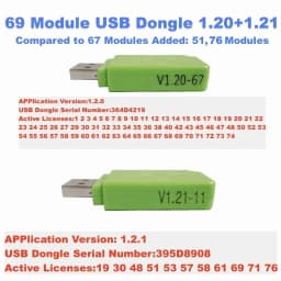 SM2 PRO J2534 USB Dongle V1.21 V1.20 69 Modules – ECU Programmer Dongle for PCMmaster PCM Tool & EEPROM Flasher