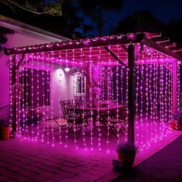 Valentine’s Day Fairy String Light USB Curtain Lights Ideal for Home Office Wall & Engagement Party Backdrop