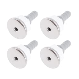 4pcs Bathtub Air Bubble Jet Nozzle PVC SPA Bathtub Straight Bubble Nozzle for Pool Accessory