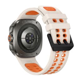 Two-tone Silicone Strap For Samsung Galaxy Watch Ultra 2025 Outdoor Sports Breathable Bracelet Correa for Galaxy Watch Ultra 2