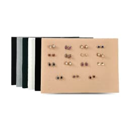 216 Holes Earrings Display Pad Studs Earrings Storage Jewelry Tray Inner Jewelry Box Insert Pad DIY Sponge Mat 33.5*22.5*1cm