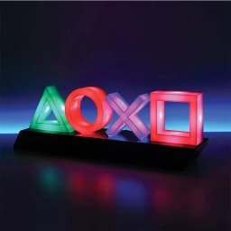 For PS4/PS5 Game Icon Lamp Sign Sound Control Decorative Lamp Colorful Lampstand 2Types Table Top Atmosphere Small Night Light