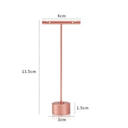 Modern Jewelry Earrings Display Stand Holder T Bar Rack Tower Metal Earring Bracket Organizer Ear Studs Hanging Storage Shelf