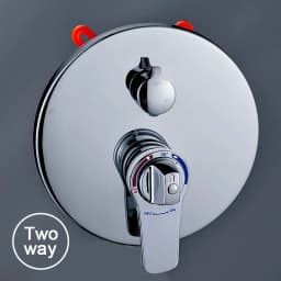 Brass Bathroom Concealed Thermostatic Mixing Valve Wall Mounted Stainless Steel Shower Panel Controller for Home Improvement