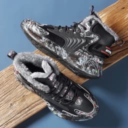 Men Winter Boots 2026 New Warm Men Shoes Waterproof Non-Slip Plush Sneakers Male tenis shoes Boots Men Sneakers Winter Slippers