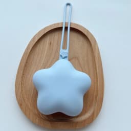 Baby Pacifier Box Portable Stroller Hanging Strap Teether Anti-Drop Star Silicone Soother Storage Box