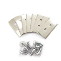 9/30pcs Stainless Steel Lawn Mower Replacement Blades Garden Robotic Lawnmower Tools For Mammotion Luba & Yuka All Series