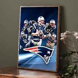 T-Tom Rugby B-Brady Poster Room Bar Cafe Decor Stickers Wall S