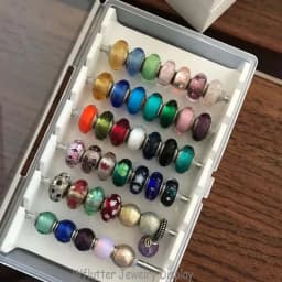 Acrylic Box Charm Beads Bracelet Ring Holder Jewellery Organizer Jewelry Tray Diy Finding Display Stand Storage Case Rack