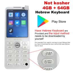QIN F21 Pro Global Version Mini Smartphone Android11 Google 2.8 Inch Touch Screen 4G WiFi Bluetooth Physical Keypad Mobile Phone