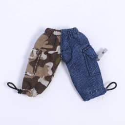 Ob11 Doll Clothes Jungle Camouflage Pants Pant + T-Shirt Dolls Accessories Clothing For Ob11,Obitsu11,Molly, 1/12bjd Doll