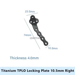 Titanium TPLO locking Plate ALPS Bone Plate Orthopedic Surgical Instruments Veterinary Pet Animal 1pcs