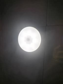 HOMEFISH Motion Sensor LED Night Light USB Rechargeable Wireless Closet Lamp for Kitchen Cabinet Wardrobe Staircase