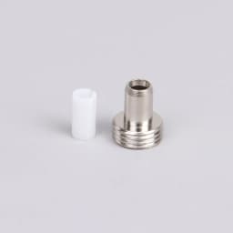 3Set 7mm Ceramic Tube Sleeve & Metal Head Connector Adapters For Visual Fault Locator Red Light Pen Fiber Optic Cable Tester