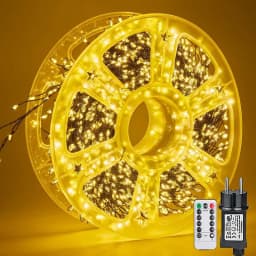 LED Firecracker String Lights 30-75M Garland Fairy Lights EU/US DC Holiday String Lights for Wedding Party Christmas Decoration