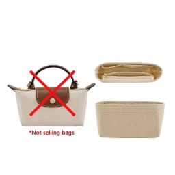 Bag Organizer Insert for Longchamp mini Bag Support Purse Insert Handbag Liner Bags Accessories