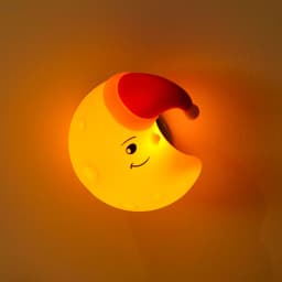Silicone Star Moon Night Light Rechargable Sleeping Wall Nightlights 3 Level Brightness Beside Lamp For Baby Bedroom Decor