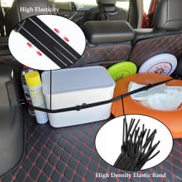 Car Trunk Organizer Elastic Strap Heavy Duty Cargo Strap Rope Hook for Jeep Wrangler TJ JK JL Gladiator JT 1997-2026 Accessories