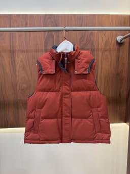 2026 Fall/Winter Women's Hooded Zip-Front Down Vest