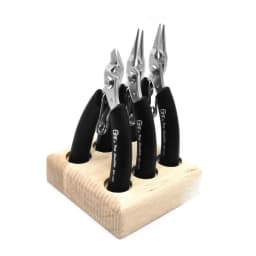 Jewelry Pliers Set, Jewelry Making Tools, Mini Pliers Kit with Wood Pallet, Pliers for Jewelry DIY Crafting Beading