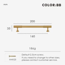 Nurlin Solid Brass Art Deco Vertical Lines Linear Kitchen Cabinet Knobs T Bars Bedroom Wardrobes Long Pull Drawer Handle