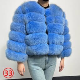 2026 Real Fox Fur Coat Women Winter Warm Luxury Natural Raccoon Fur Jacket Detachable Sleeves Female Vest Furry Coats