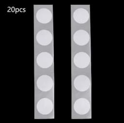 Ntag215 Self-adhesive NFC Lable Tag Sticker 13.56MHz ISO14443A White Universal 215 RFID Phone Available Adhesive Label