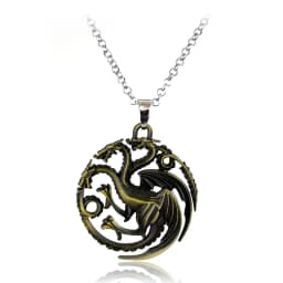 Dragon House Keychain Targaryen Dragon Shape Keyring for Fan Collection Accessories Friends Gift