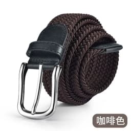 100cm 110cm 120cm New Design High Quality Men Casual Belt Woven Buckle Elastic Canvas All match Women Pants Versatile Sense